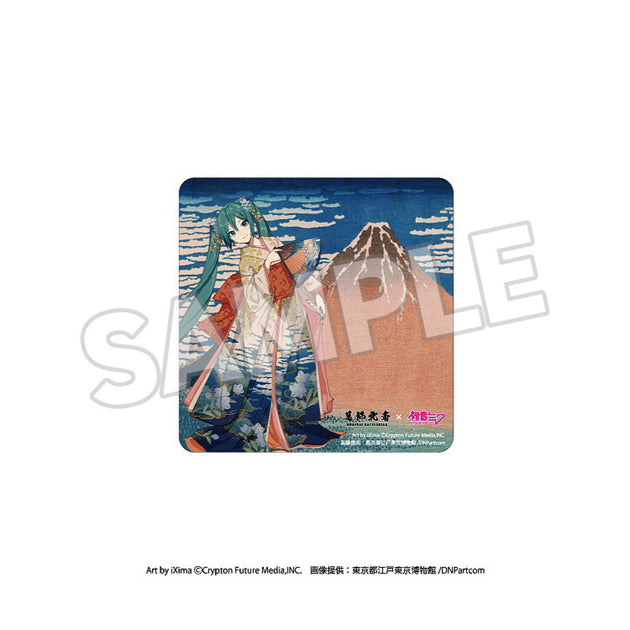 Katsushika Hokusai x Hatune Miku Serial Numbered A3 Acrylic Panel Thirty-six Views of Mount Fuji Fine Wind, Clear Morning