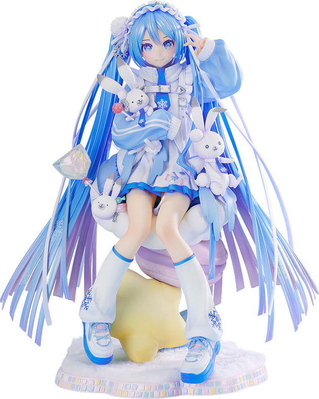 Character Vocal Series 01 Hatsune Miku Snow Miku Yukiiro Pop Version 1/7 Scale