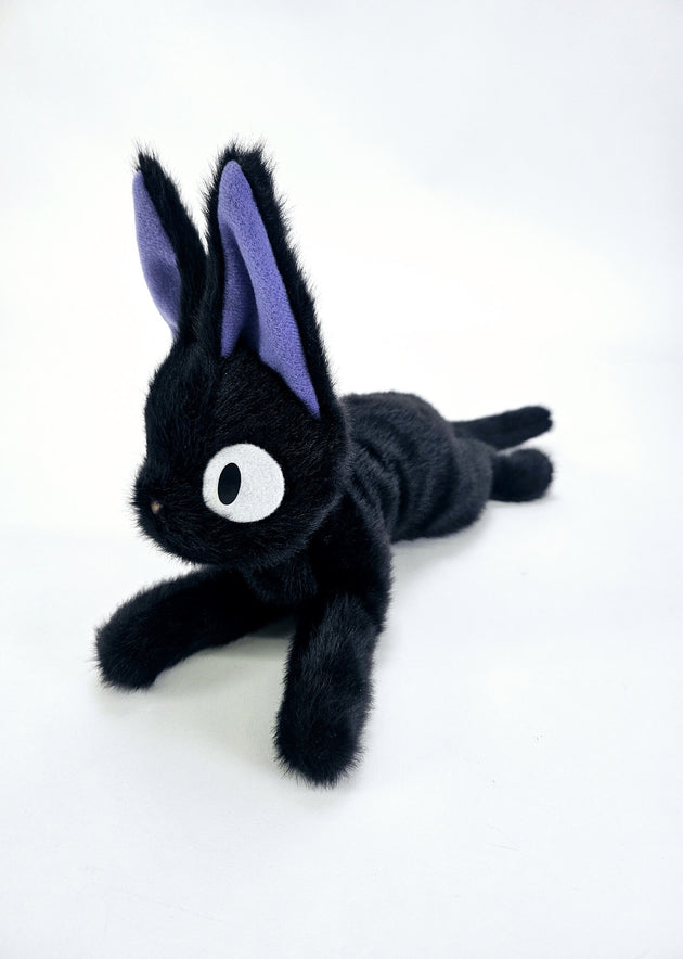 Studio Ghibli Plush: Kiki's Delivery Service - Jiji Laying (S) [Sun Arrow]