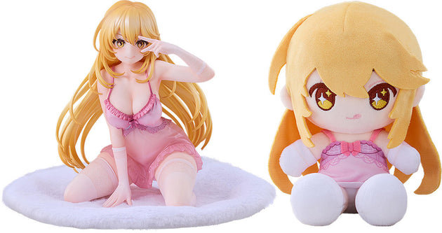A Certain Scientific Railgun T Misaki Shokuhou Negligee Version Figure & Plushie Set 1/6 Scale
