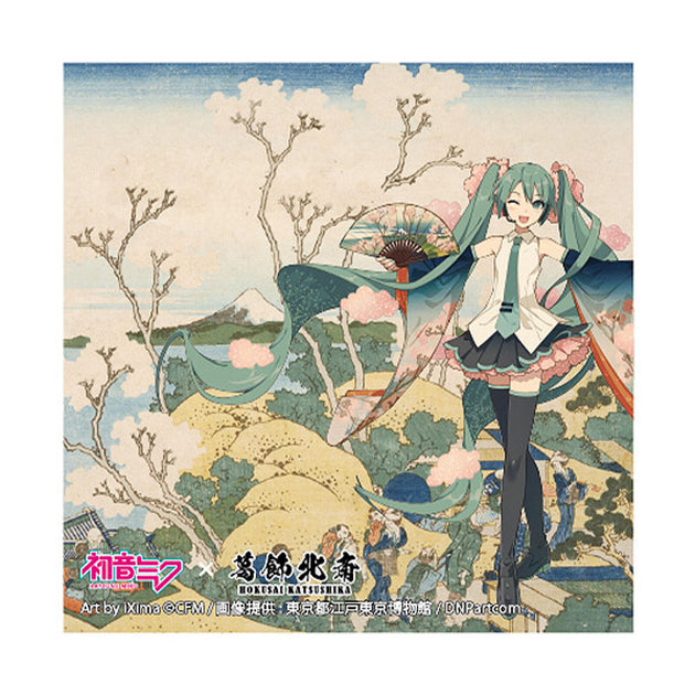 Hatsune Miku Katsushika Hokusai iXima Sticker Shinagawa Gotenyama on the Tokaido