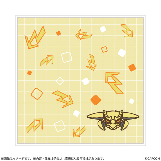 Monster Hunter Chibi Style Hand Towel Rey Dau