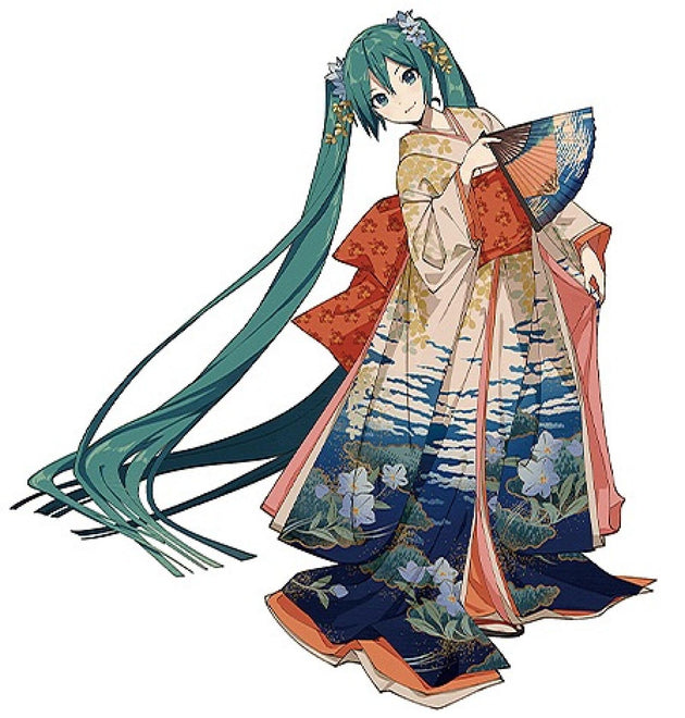 Hatsune Miku Katsushika Hokusai Plushie Mountain