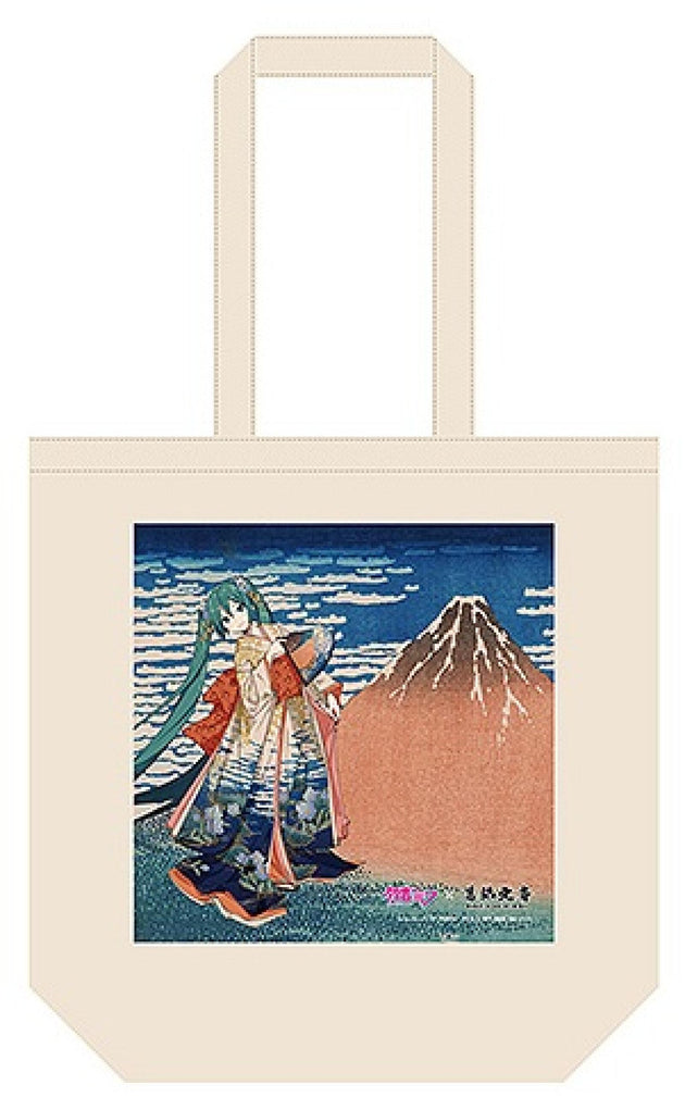 Katsushika Hokusai Hatsune Miku iXima Tote Bag Fine Wind, Clear Morning