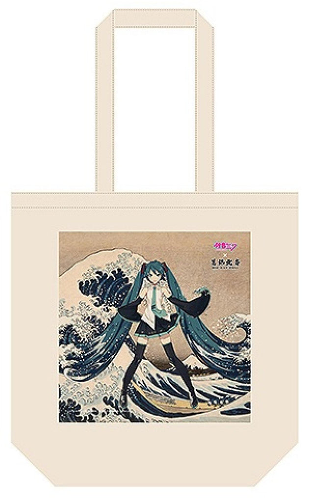 Katsushika Hokusai Hatsune Miku iXima Tote Bag The Great Wave off Kanagawa