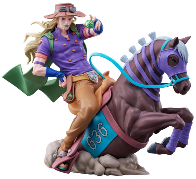 Steel Ball Run JoJos Bizarre Adventure XrossLink Max Anime Figure Gyro Zeppeli
