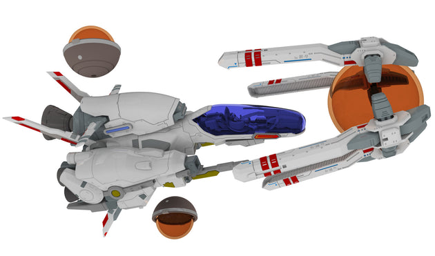R-TYPE Final 3 Evolved R-9A Arrow-Head Version 1/100 Scale