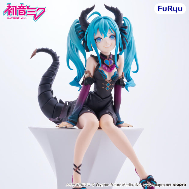 Character Vocal Series 01 Hatsune Miku Hatsune Miku Noodle Stopper Figure Hatsune Miku Villain Version
