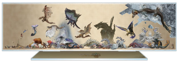 Monster Hunter Wilds Monster Size Comparison Acrylic Stand