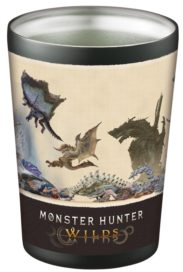 Monster Hunter Wilds Monster Size Comparison Stainless Steel Tumbler