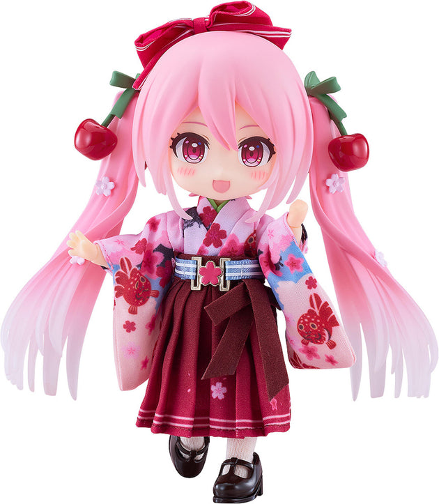 Character Vocal Series 01 Hatsune Miku Nendoroid Doll Sakura Miku Hirohako 2025 Version Hirosaki