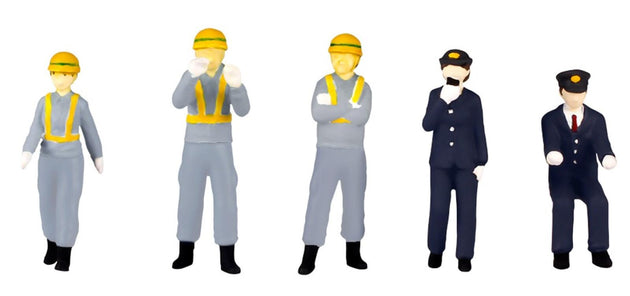 Super Minifigure Series 10 Expert Railway Worker Set 2 1/80 Scale