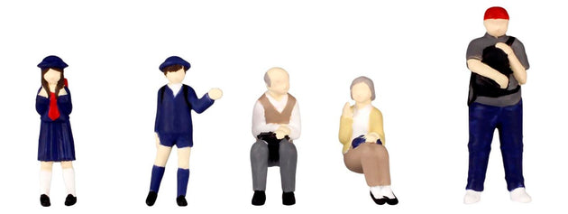 Super Minifigure Series 6 That Days Bus Stop Set 1/80 Scale (re-run)