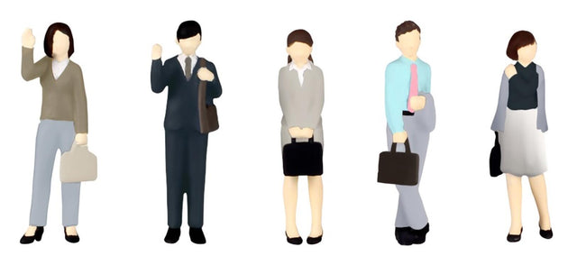 Super Minifigure Series 8 Expert Office Worker Set 2 1/80 Scale