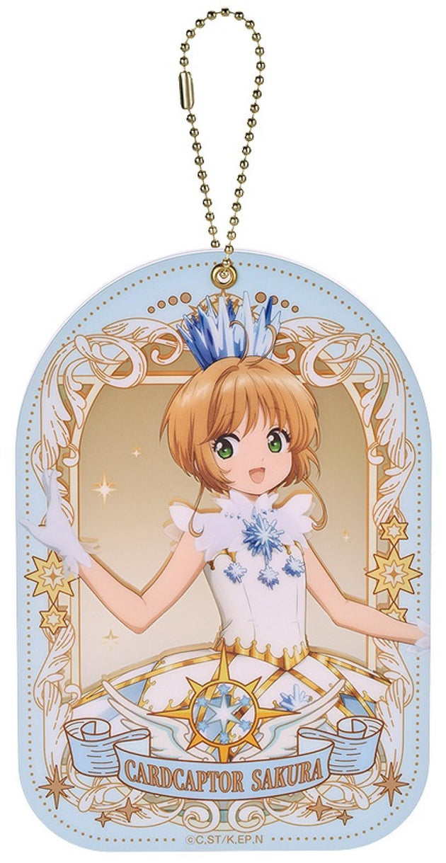 Cardcaptor Sakura Clear Card Acrylic Keychain with Mirror C