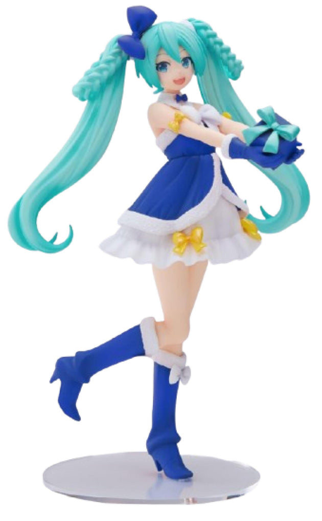 Character Vocal Series 01 Hatsune Miku Series High Premium Figure Hatsune Miku Sapphire Christmas Version