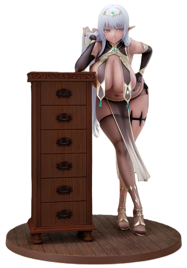Original Pre-Painted Completed Dark Erof Illustration by Oekakizuki 1/6 Scale