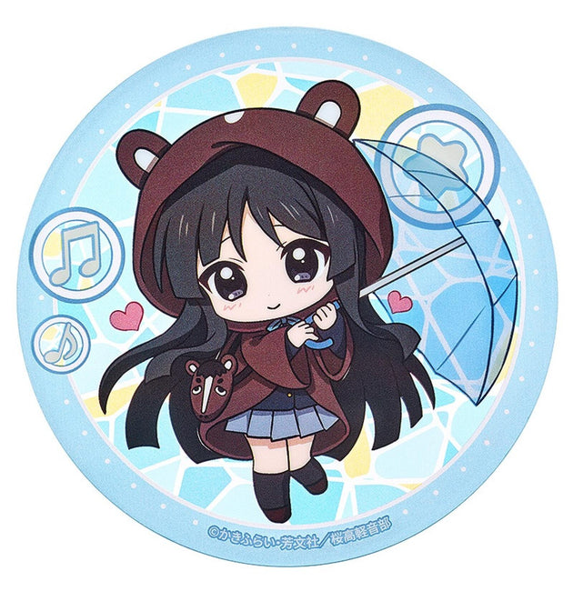 K-ON! Fluffy Rain Series Acrylic Coaster Mio Akiyama