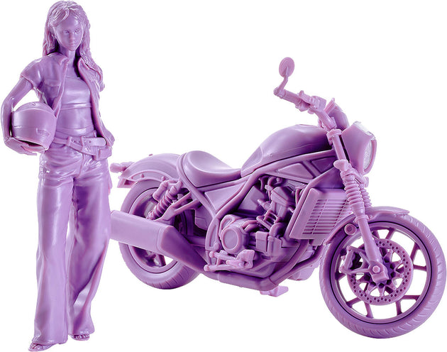 PLAMAX MF-101 Riders Portrait Honda Rebel 1100 Lavender 1/20 Scale