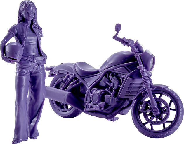 PLAMAX MF-101 Riders Portrait Honda Rebel 1100 Navy 1/20 Scale