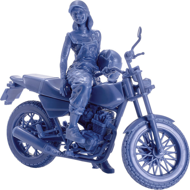 PLAMAX MF-103 Riders Portrait Honda FTR 223 Blue 1/20 Scale