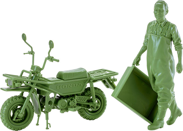 PLAMAX MF-104 Riders Portrait Honda MOTRA Green 1/20 Scale