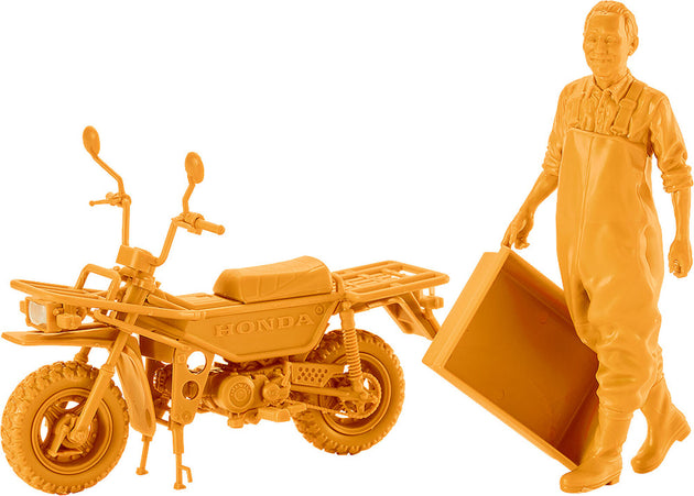 PLAMAX MF-104 Riders Portrait Honda MOTRA Yellow 1/20 Scale