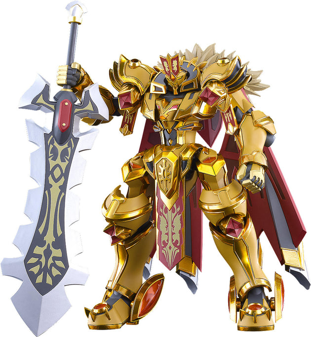 Knights & Magic Moderoid Goldleo Royal Metallic Version