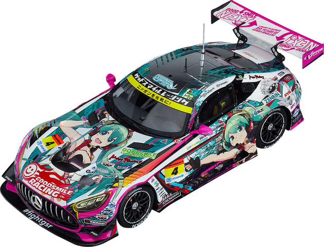 Hatsune Miku GT Project Good Smile Hatsune Miku AMG 2020 Super GT Okayama Test Version 1/43 Scale (re-run)