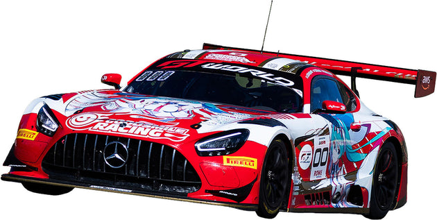 Hatsune Miku GT Project Good Smile Hatsune Miku AMG 2025 Spa24H Version 1/43 Scale (re-run)
