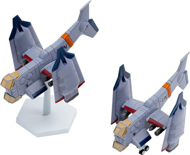Rebuild of Evangelion Syuto Tiny Evangelion New Theatrical Edition UNAF Close Air Support VTOL Aircraft YAGR-3B 1/350 Scale