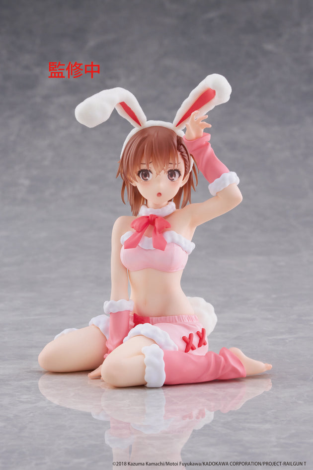 A Certain Scientific Railgun Moflock Figure Mikoto Misaka (Fluffy Bunny Version)