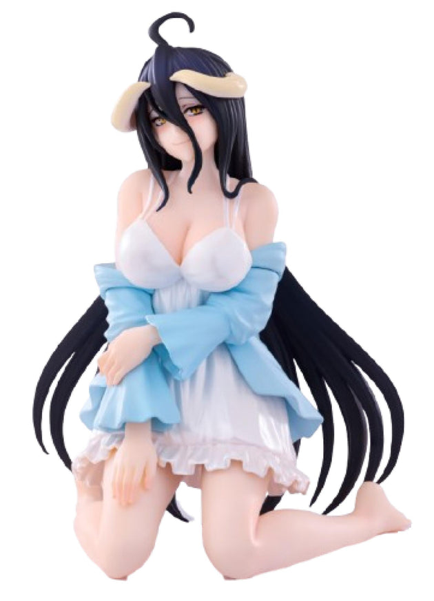 Overlord Noodle Stopper Figure Albedo Loungewear Pearl White Version