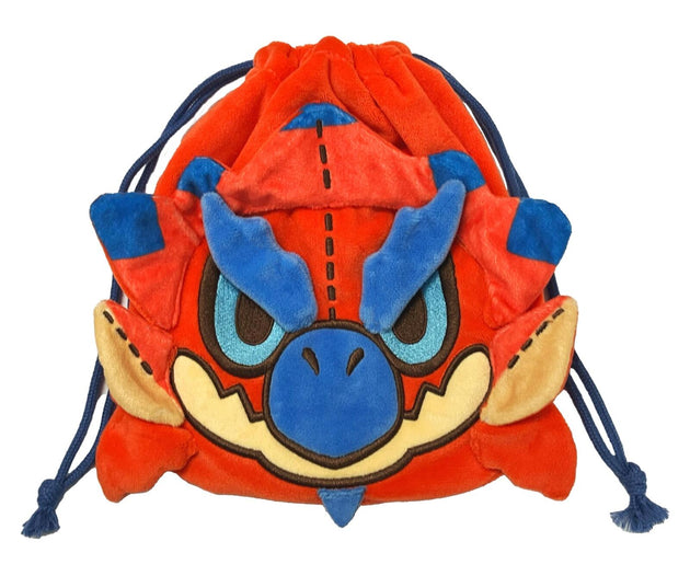 Monster Hunter Chibi Style Drawstring Pouch Rathalos