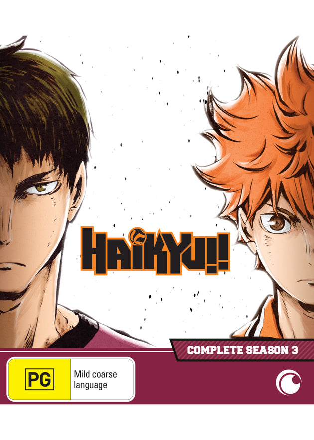 Haikyu!! Complete Season 3 (Eps 1-10) (Blu-Ray)