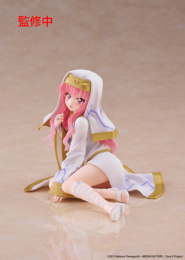 The Familiar of Zero Desktop Cute Figure Louise (Miko Outfit Version）