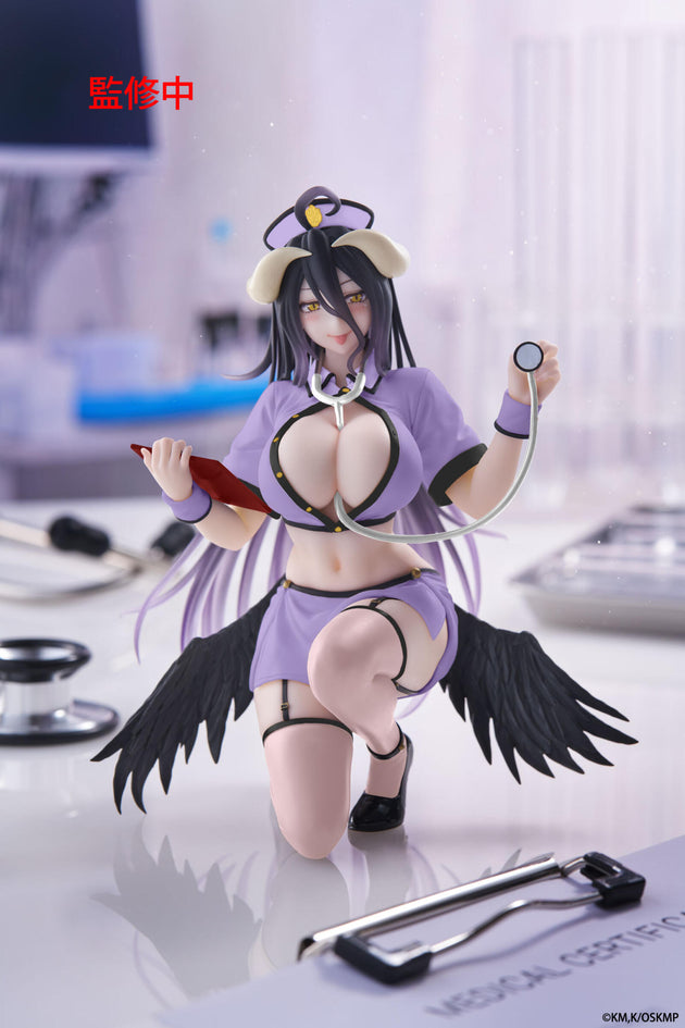 Overlord Desktop Cute Figure Albedo (Nurse Version) (re-run)