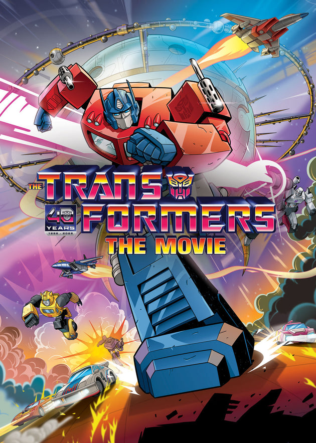 The Transformers: The Movie 40th Anniversary - Blu-ray