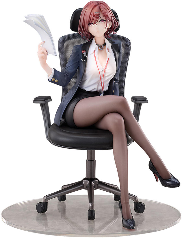 The Idolm@ster Shiny Colors x Mahjong Soul SSR Figure Madoka Higuchi Effortless Work Version 1/7 Scale