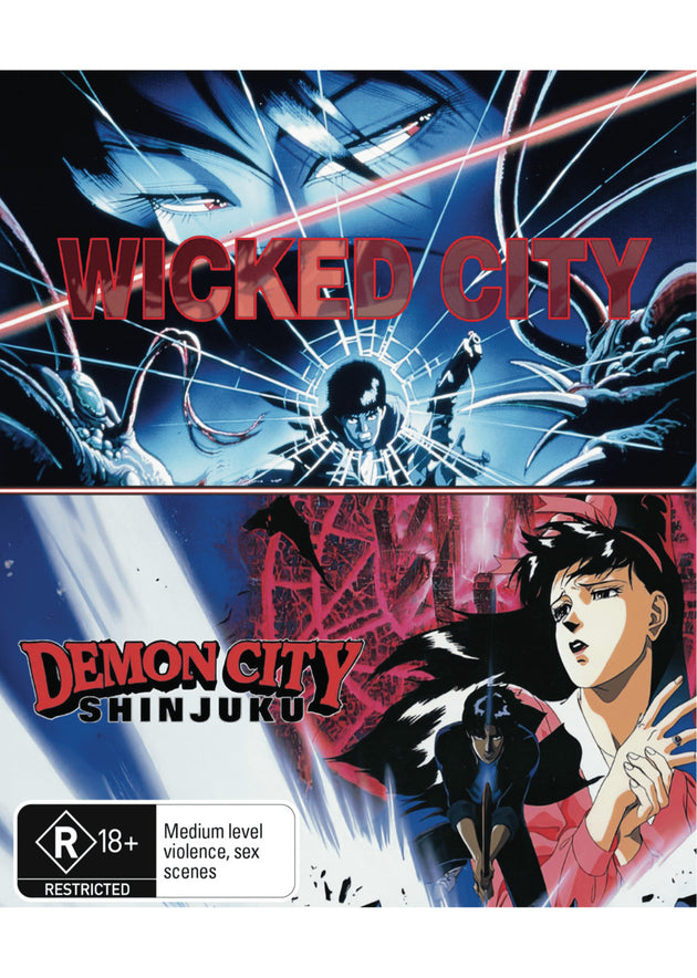 Wicked City + Demon City Shinjuku - Double Feature (Blu-Ray)
