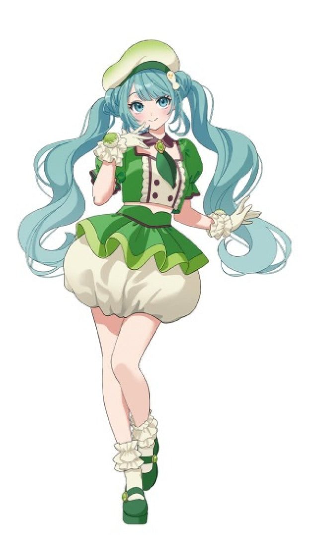 Character Vocal Series 01 Hatsune Miku x Tirol Choco Collaboration Figure Matcha Mochi Version