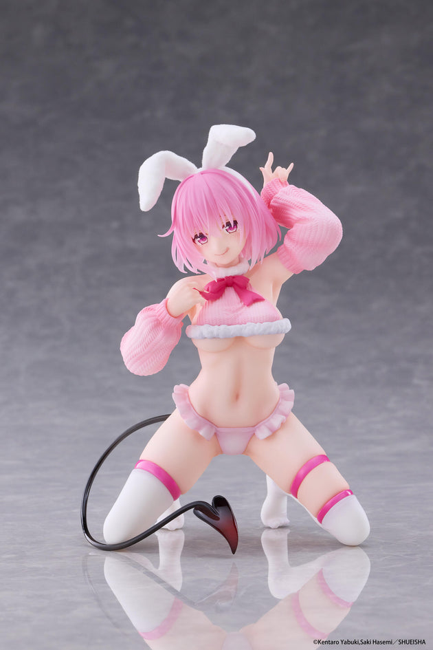 To Love-Ru Darkness MOFLOCK Figure Momo (Fluffy Bunny Version)