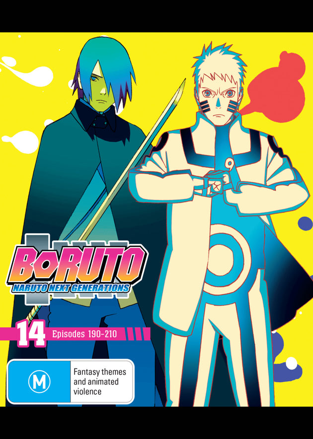 Boruto: Naruto Next Generations Part 14 (Eps 190-210) (Blu-Ray)