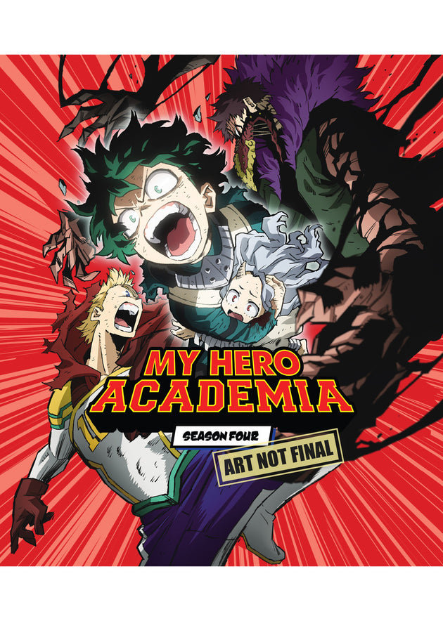 My Hero Academia - Season 4 Complete Dvd / Blu-Ray Combo