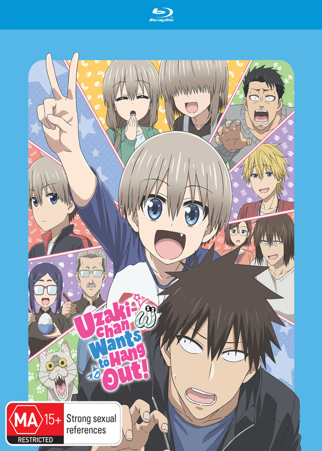 Uzaki-Chan Wants To Hang Out! Season 2 Dvd / Blu-Ray Combo (Limited Edition)