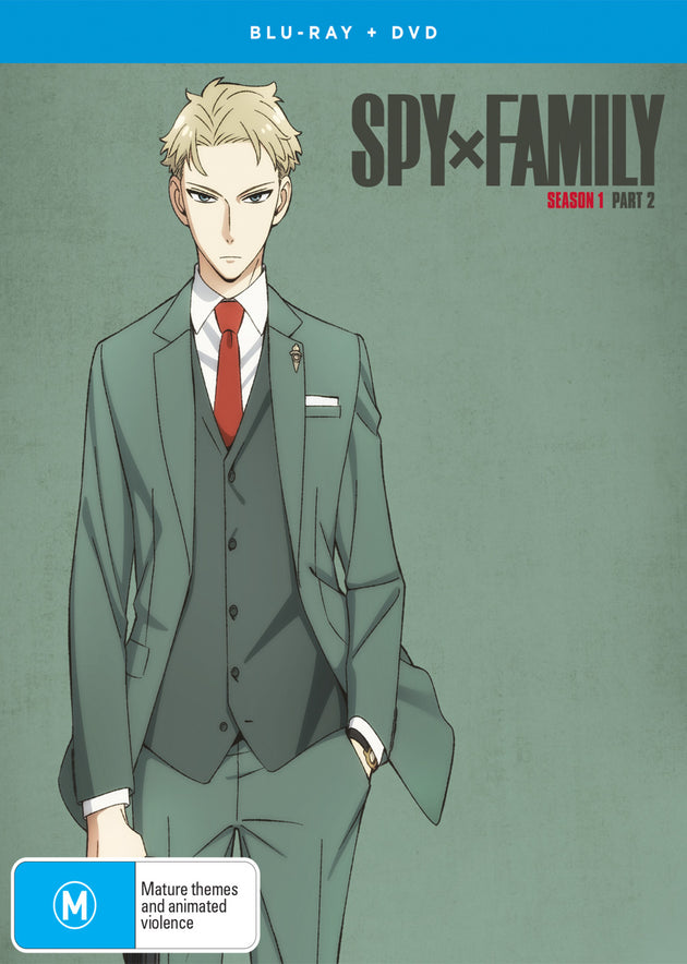 Spy X Family - Season 1 Part 2 Dvd / Blu-Ray Combo