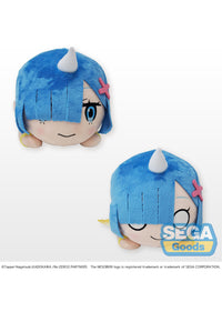 Re:ZERO -Starting Life in Another World-: Rem [Thunder God] - Nesoberi Prize Plush [Random Selection] (SEGA)