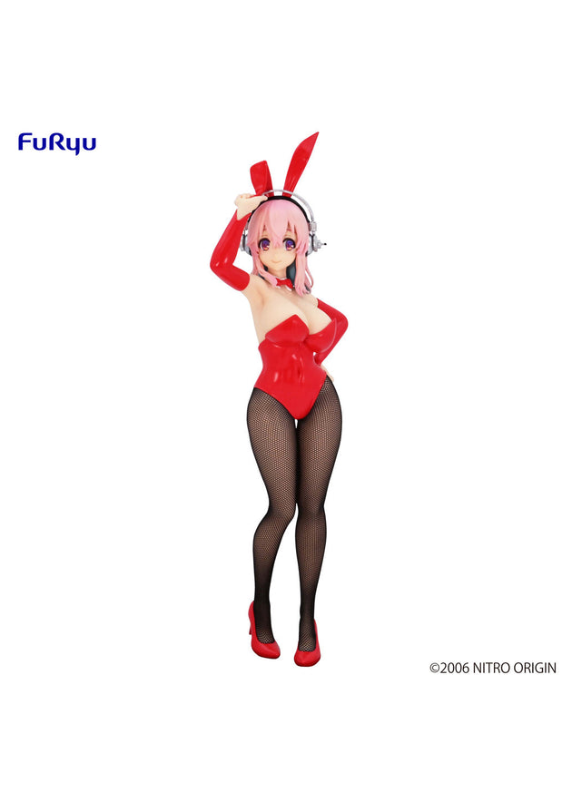 Super SONICO: BiCute Bunnies Figure - SUPER SONICO [Red ver.] (FuRyu)