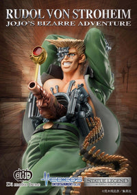 Jojo'S BIZARRE ADVENTURE Part 2 - Battle Tendency: STATUE LEGEND Rudol von Stroheim - Non Scale Figure (Medicos Entertainment)