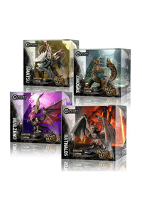 Monster HUNTER: CAPCOM FIGURE BUILDER CUBE Boxset (Rathalos/Zinogre/Malzeno/Amatsu) (CAPCOM)